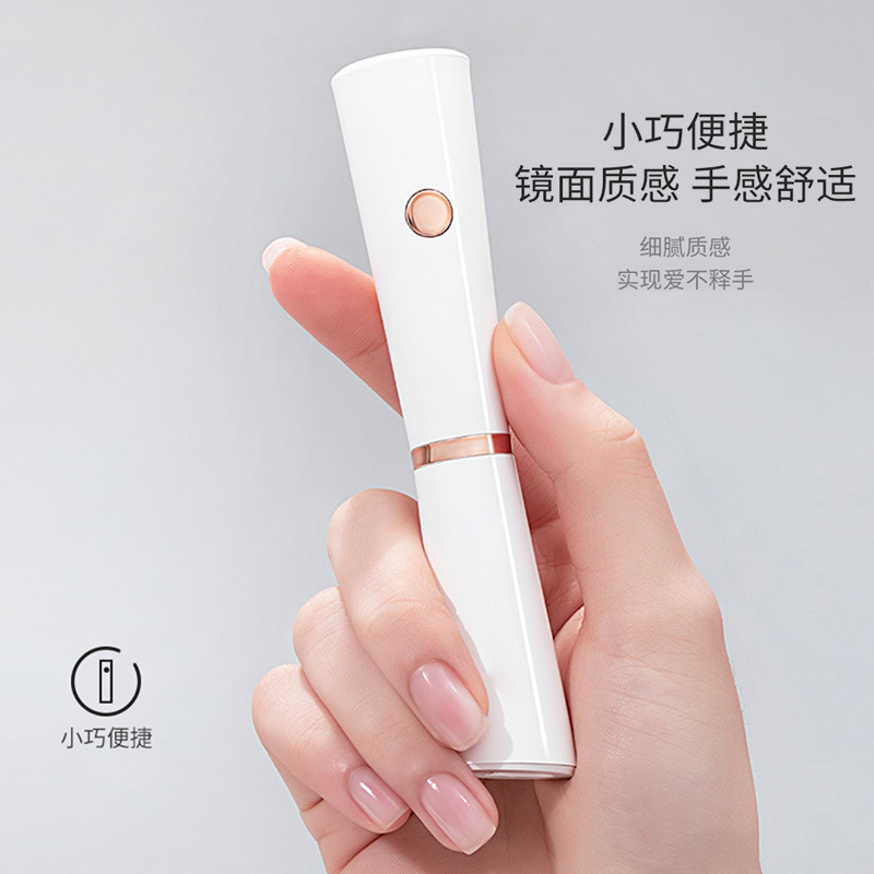美甲一字灯光疗灯便携蓄电款手持美甲灯小型迷你光疗机手持灯速干