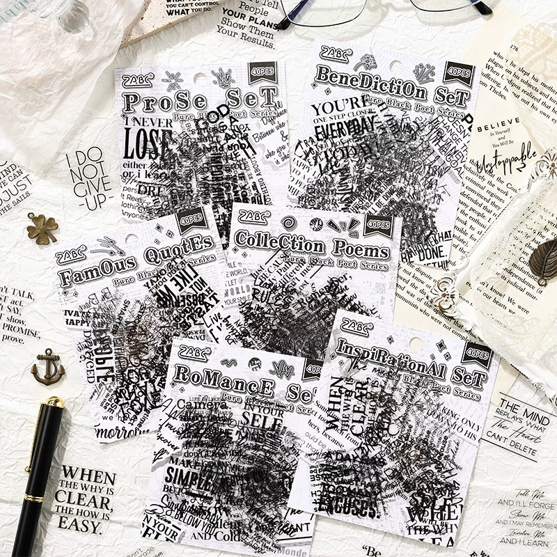 悦真 (Cross-border trading), sticker, stickers, scheduler, English letters