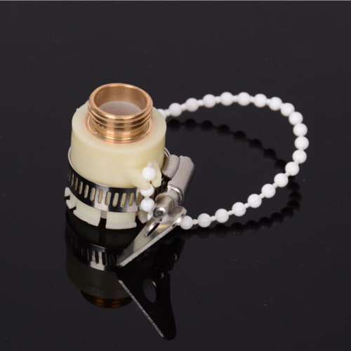 Bead chain all-copper 4-point outer wire car wash water pipe joint high-pressure accessories conversion multi-function washing machine water faucet connection