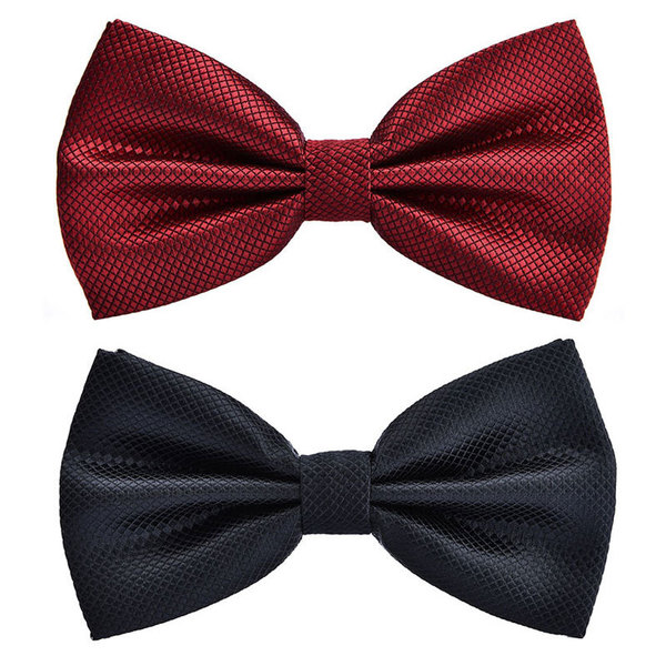 British double -layer bow black dark grid group event wedding…