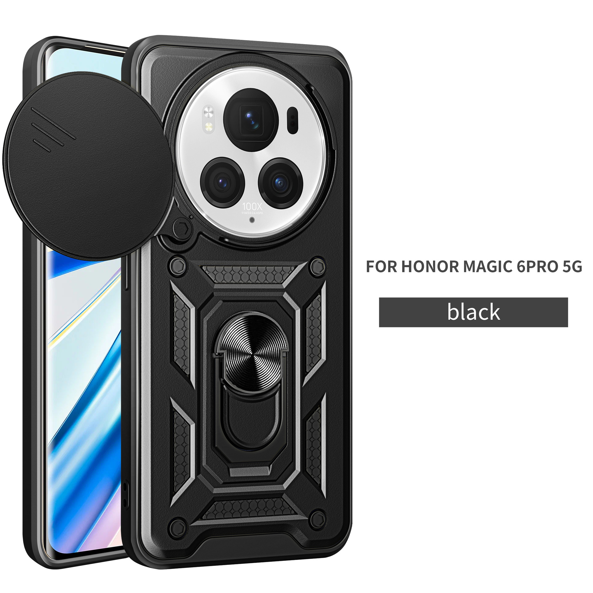 For Huawei Glory Magic6Pro Shun Jia Push Window Phone Case Glory X9B Bracket P60 Protective Cover