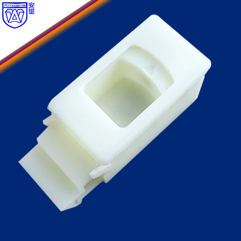 AW / Anwang hebilla de resorte de plástico con botón de puerta de botón del gabinete de red presionar el chasis para empujar la cerradura 725