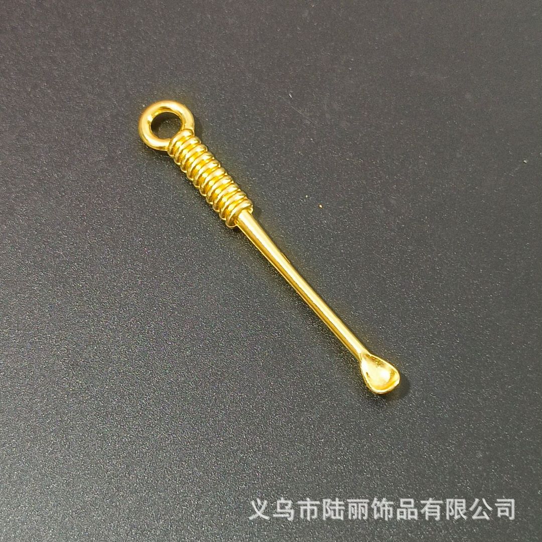 6개의 금 나선형 스타일