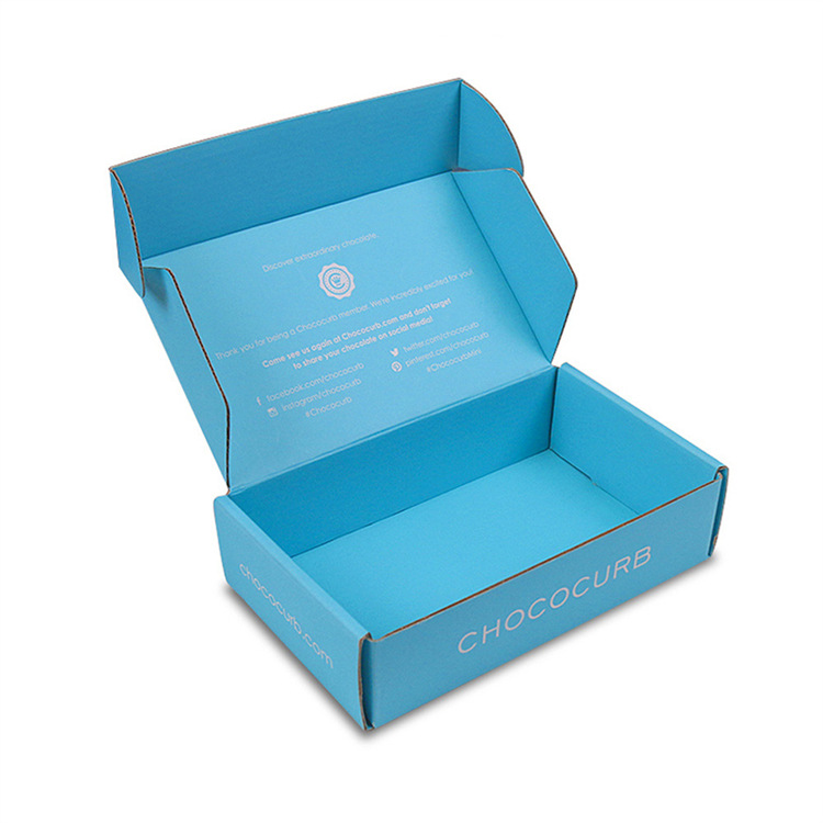 工厂飞机盒现货包邮手饰玩具彩盒惊喜盲盒蓝色内衣服装礼品盒快递