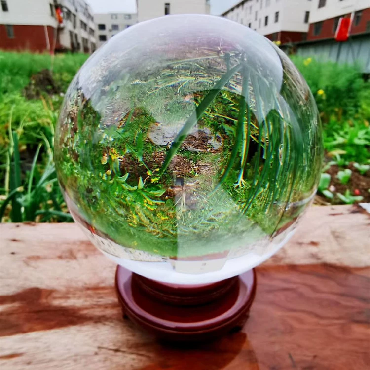 Boutique K9 crystal ball office crafts ornaments Feng Shui ball gift photography props transparent crystal ball