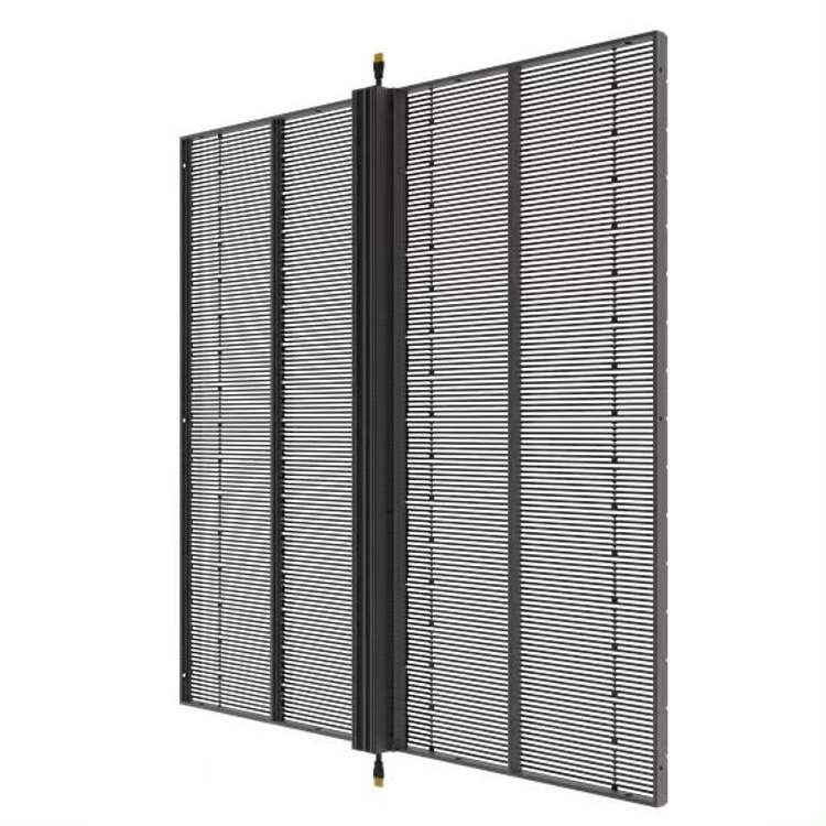 LED прозрачный экран внутри окна сцена высокий разрешение дисплей большой экран прозрачный рекламный экран