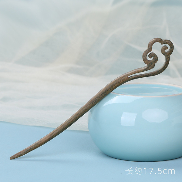 Chinese hairpin green sandalwood