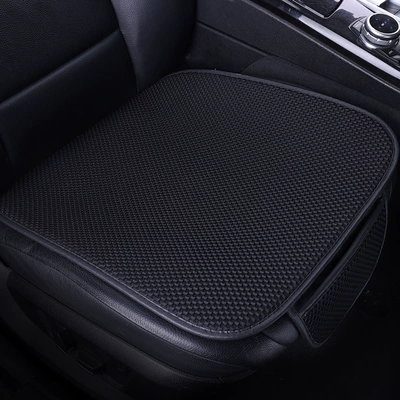 Tie-free, Four Seasons Pad - front-single-piece-black-breathable-and-not-stuffy-linen-style