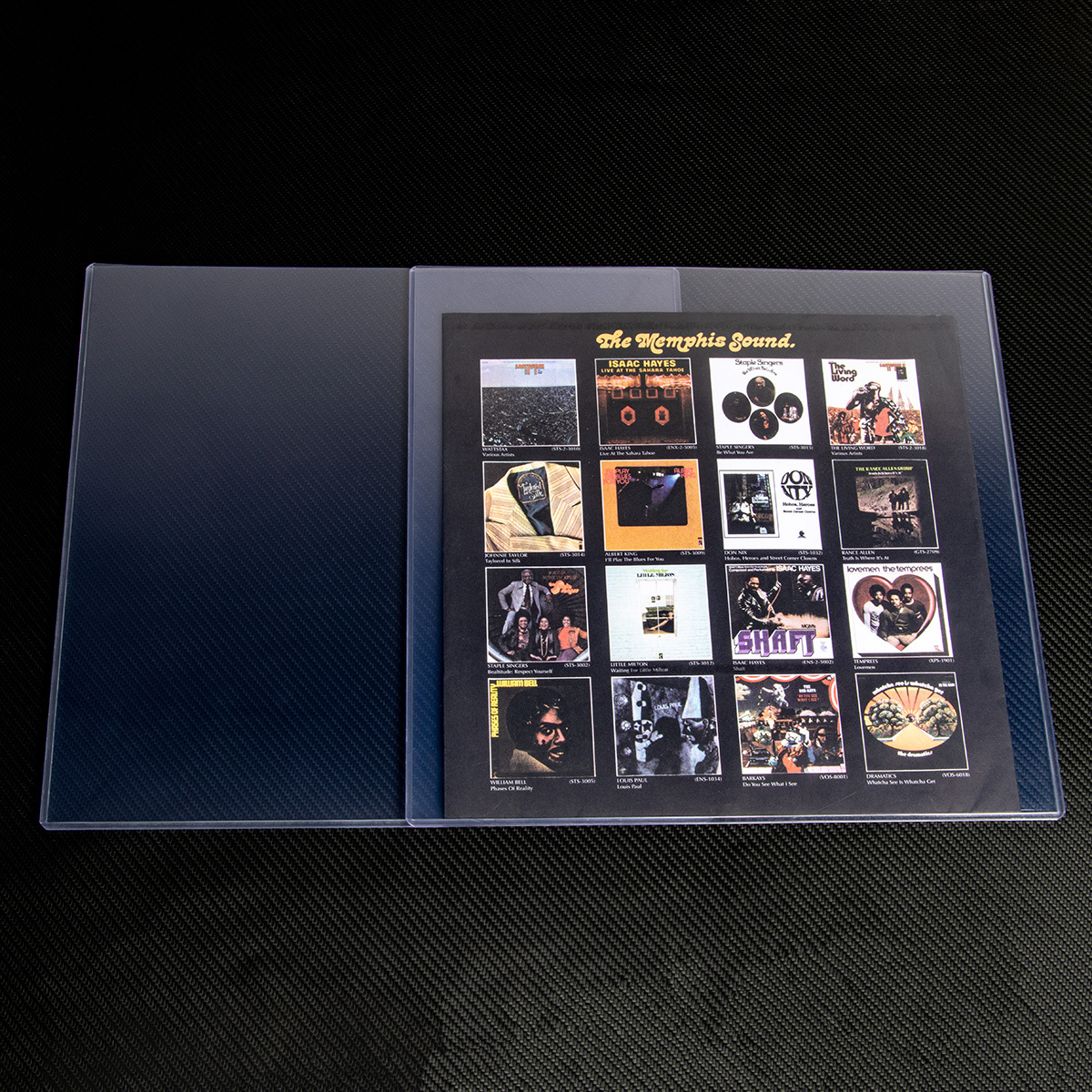 7/12-inch disco de vinilo de goma dura de PVC record almacenamiento protección álbum colección chaqueta al por mayor