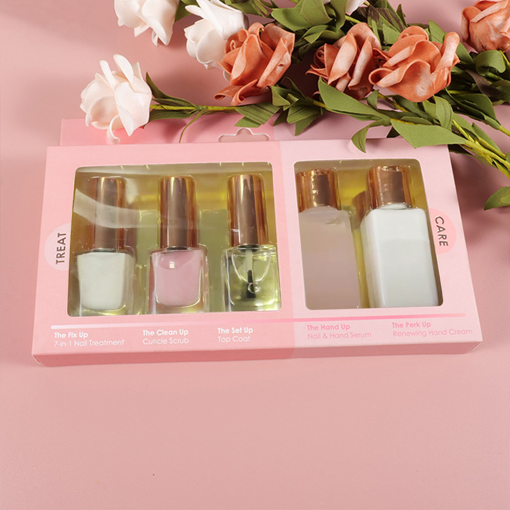 Suministro exclusivo transfronterizo de aceite para el cuidado de las uñas, esmalte de uñas hidratante y reparador, set para el cuidado de las uñas, exfoliante hidratante