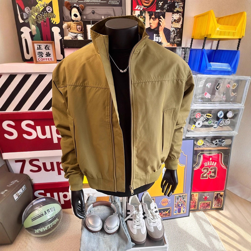 2025 American Coach Pilot Jacket for Men and Women, High-End Waterproof Soft Shell Jacket, Work Jacket, Spring & Fall Men's Jacket