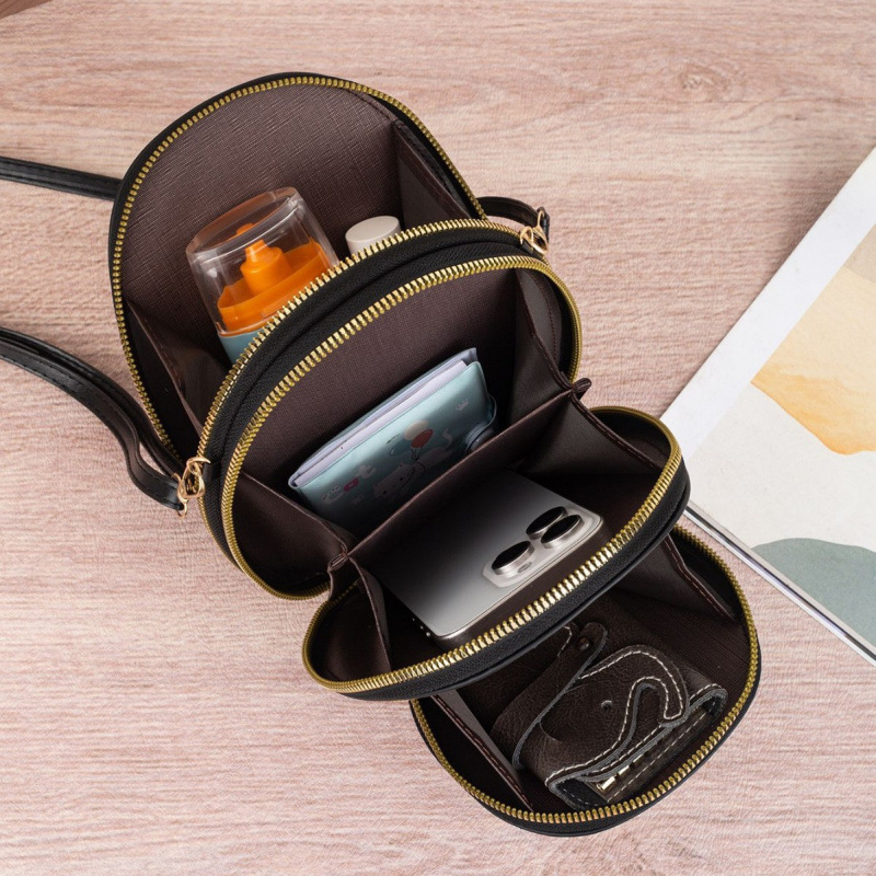 2025 nuevo bolso de hombro para ir de compras, impresión de mariposa de gran capacidad de cremallera multicapa bolso de mujer image 3