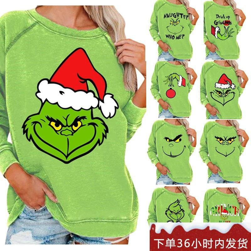 2022 Гринч Рождество Гринч Украл Рождественский свитер монстра