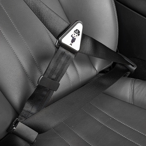 Car safety belt holder car child safety belt adjuster triangle holder child shoulder guard limiter