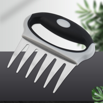 不鏽鋼分肉器 熊爪熟食撕肉器創意廚房工具松肉器 燒烤工具