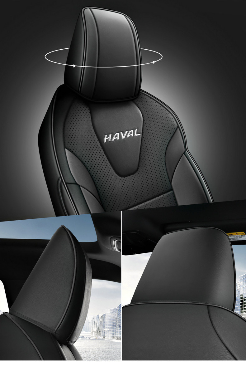 26 Models of Haval H6L Special Seat Covers, Fully Covered Breathable Leather Seat Covers, Wear-Resistant Car Seat Cushions, Universal Seat Cushions for All Seasons