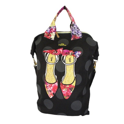 Cross-border direct supply Miszapatos Japanese Rakuten fashion printed backpack, large capacity casual commuting backpack