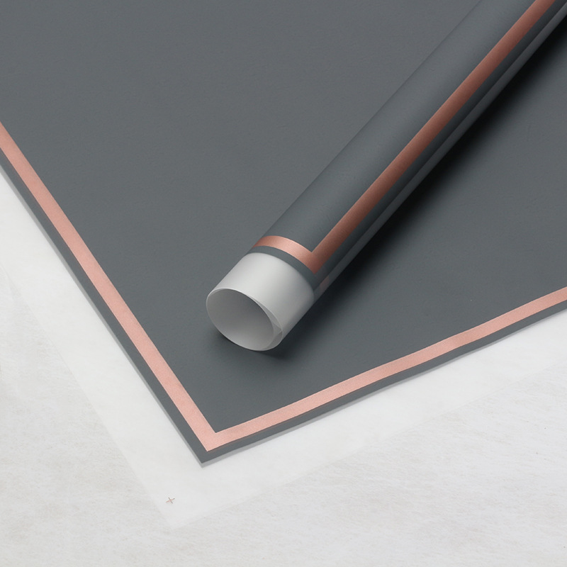 Huaxi transfronterizo Han Bundle de papel volador de película de gel de envoltura de flores impermeable florista suministros de flores papel de envoltura de ramo