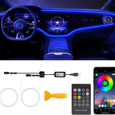 LED avtomobil interyer işığı USB RGB dekorasiya zolağı, əla qiymət