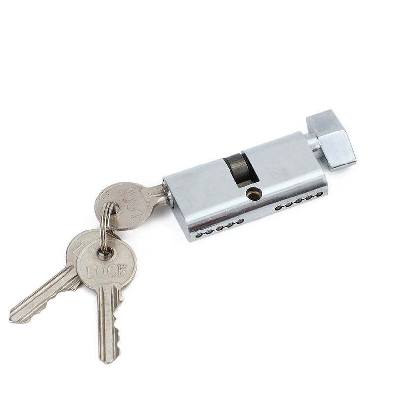 Завод Прямые поставки небольшой 54 одиночный открытый цилиндр замка сплава цинка однокнопочный цилиндр замка Внутренний сердечник замка двери