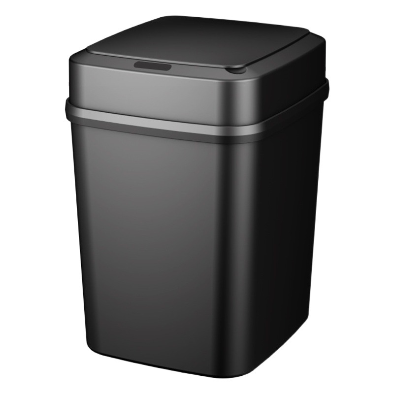 La basura de inducción inteligente puede inducción automática con tapa sala de estar cocina baño hogar clasificación basura fabricante