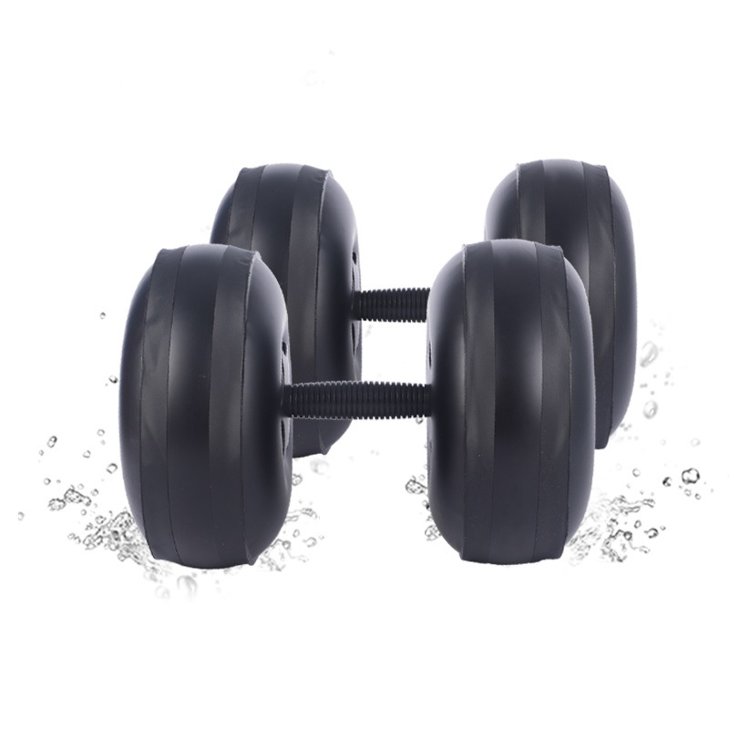 Comercio exterior transfronterizo 8-10kg fitness en el hogar, carga de agua a prueba de golpes, viaje con mancuernas, inyección de agua portátil al aire libre, peso ajustable