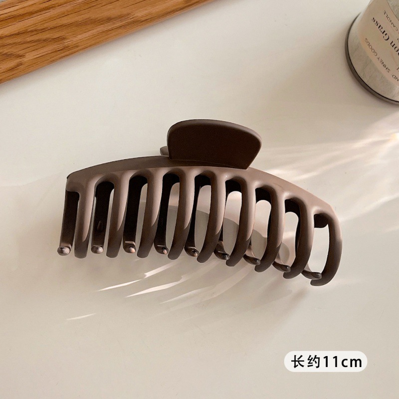 Nuevo clip de celebridad en línea elegante clip de tiburón elegante horquilla de Cabeza trasera grande clip coreano horquilla accesorios para el cabello al por mayor