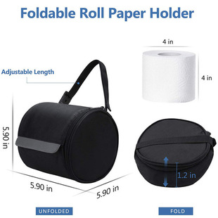 Amazon New Tissue Bag Adjustable Hanging Bathroom Cleaning Portable Hanging Bag Organizer Bag