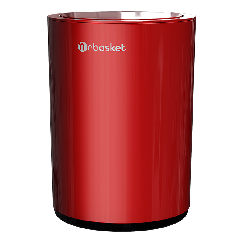 Bote de basura de estilo retro, hogar, gran cocina de alto valor, sala de estar, inodoro, baño, dormitorio simple, canasta de papel de lujo ligero