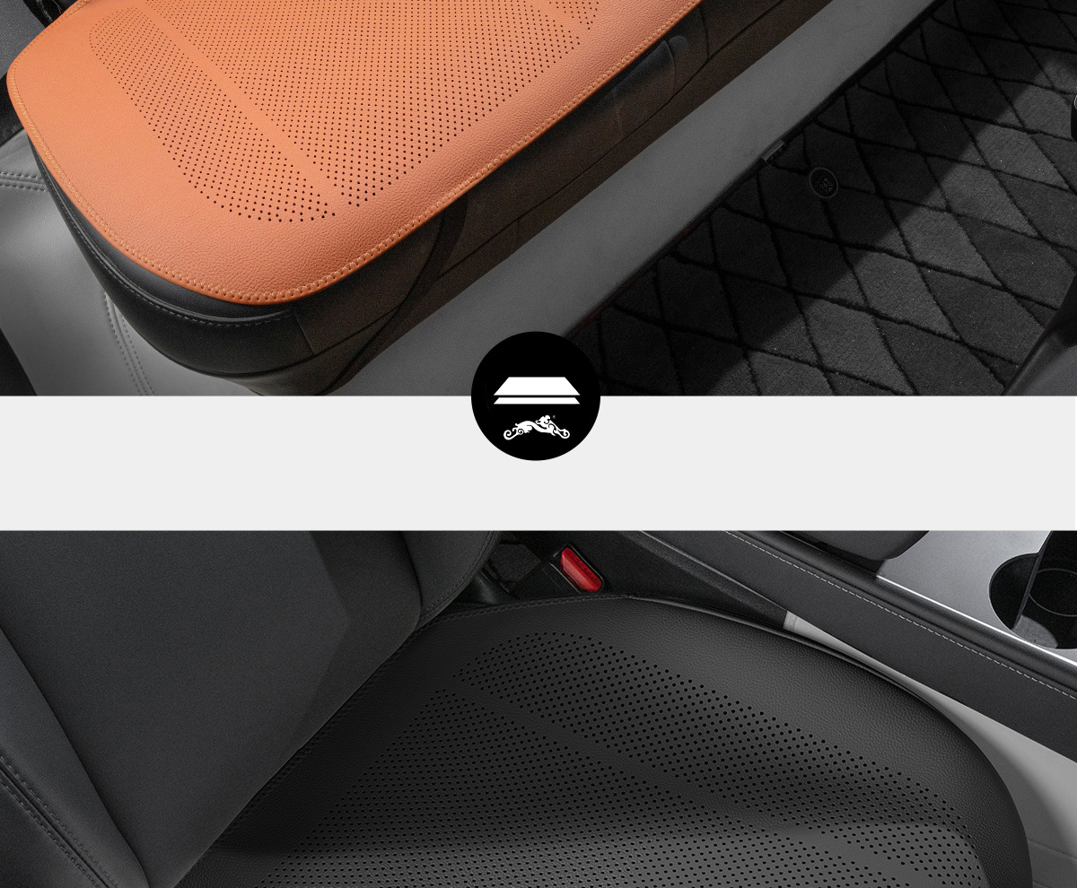 Suitable for Tesla Seat Cushion New Version Modely/Model3/X/S Summer Car Seat Cushion Breathable and Ventilated