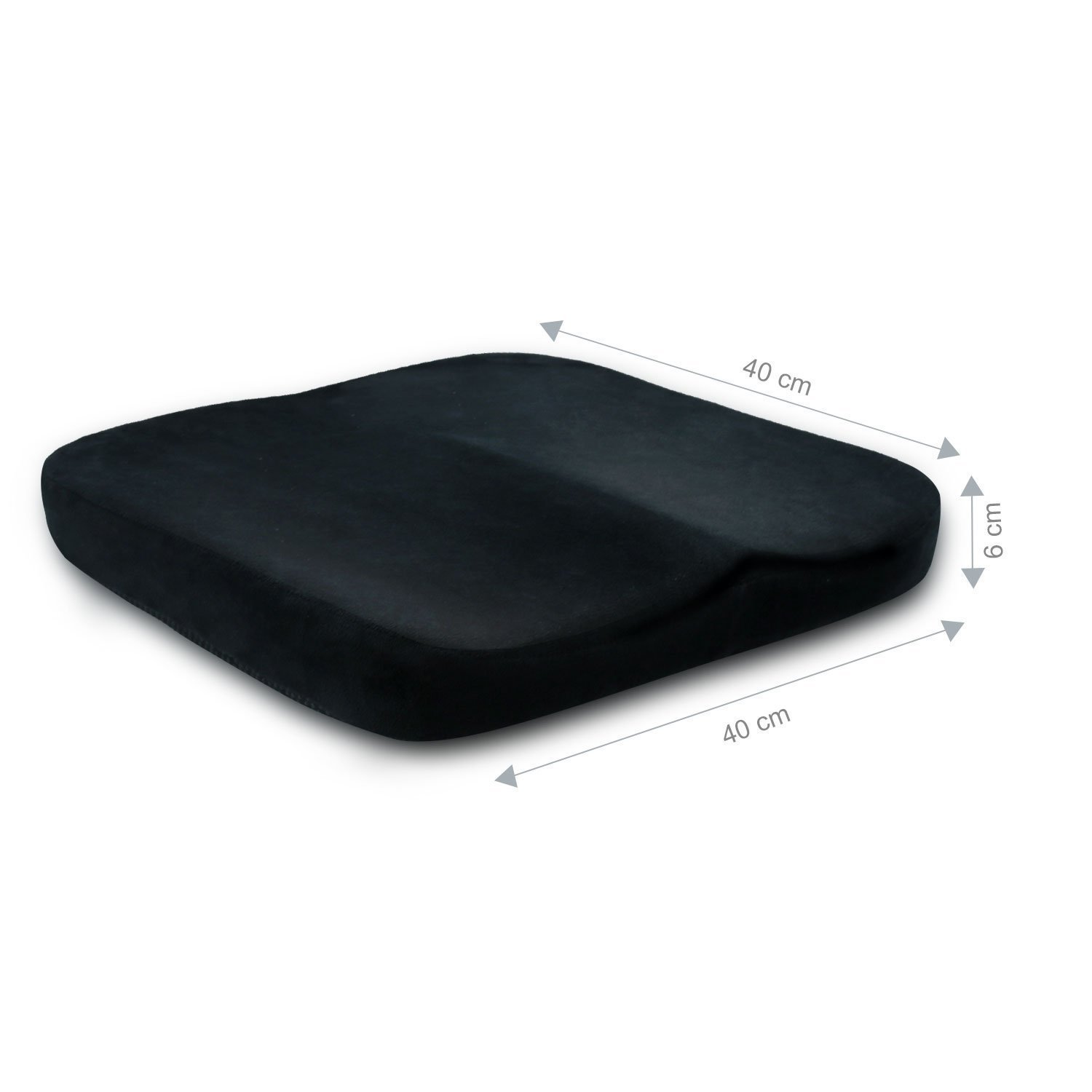 Cojín de gel de espuma de memoria de rebote lento cojín de silla de oficina cojín Amazon hogar transfronterizo Venta caliente