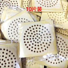 One-time use drain filter mat for hair and debris in bathrooms, showers, and tubs to prevent clogs