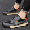 Fashionable trend universal footwear for leisure, keep warm sports sneakers, genuine leather