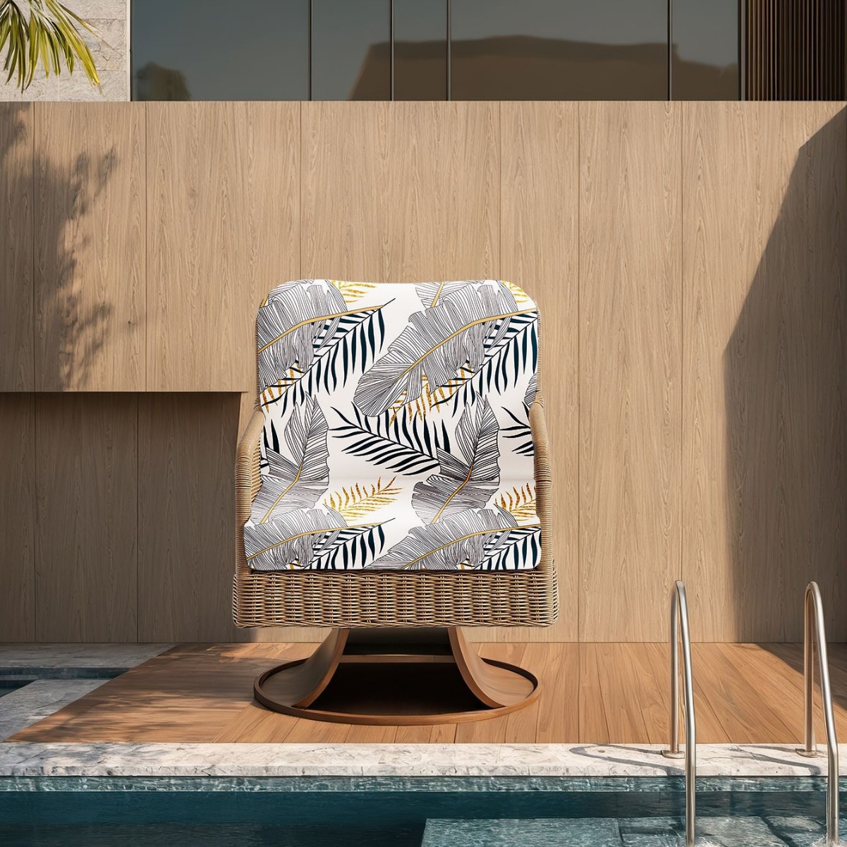 SHEIN en stock sofá elástico transfronterizo al aire libre un solo sofá cojín cubierta universal todo incluido sofá sombrero