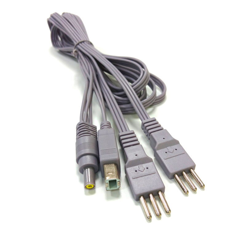 方头发热电极线