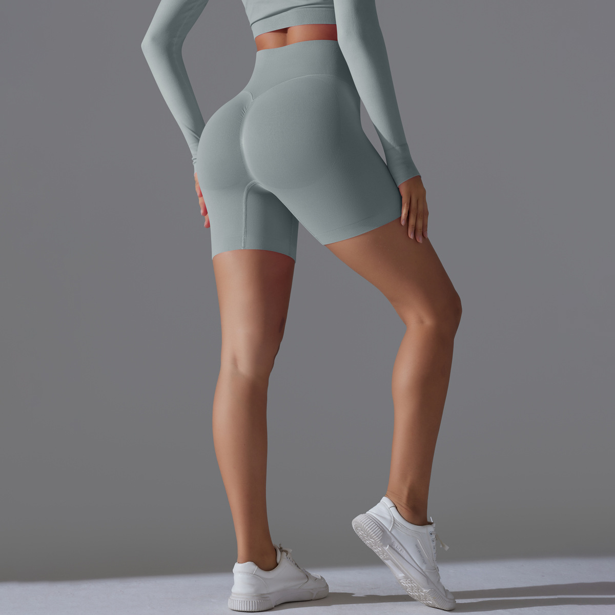 Simple Style Sport Style Solid Color Nylon Collarless Active Bottoms Skinny Pants Sweatpants display picture 54