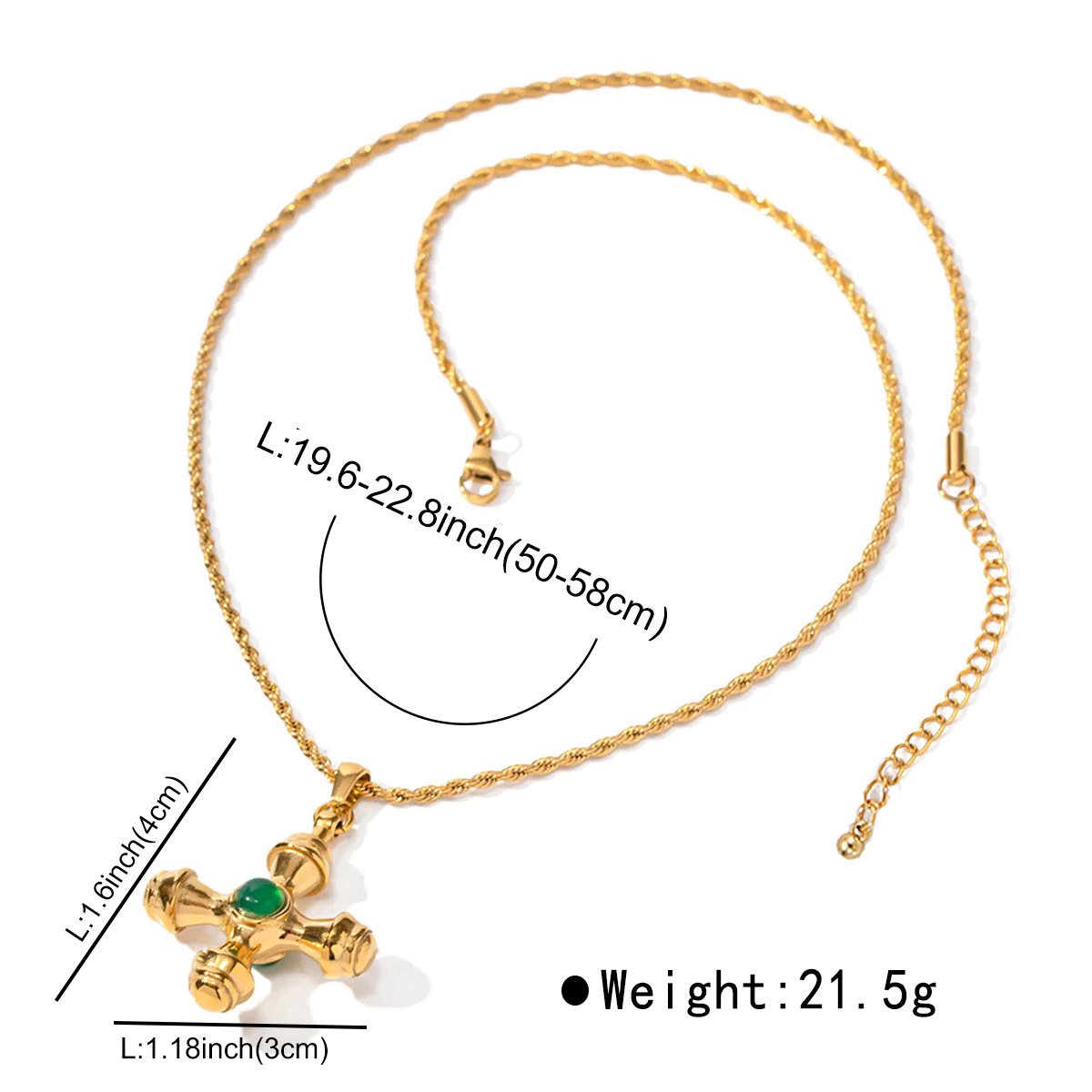 20g Weight Earrings, Necklace, Jewelry Set Classification 1 Set Quantity Daily Occasion 1 Set Geometric Cross Earrings Necklace Jewelry Set Alloy Women's Elegant Earrings Necklace Jewelry Set