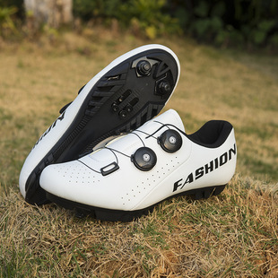 Autumn New Style Cycling Shoes with Lock Fashion Men's and Women's Road Shoes Bicycle Booster Shoes Mountain Bike Shoes