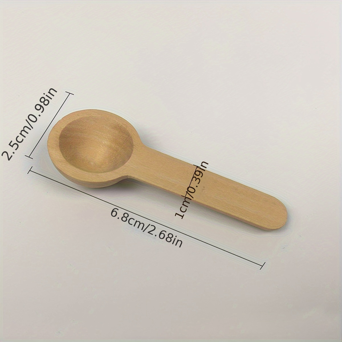 Mini cucharada de madera cucharada de café cucharada de leche en polvo cucharada de agua de loto cucharada de miel cucharada de madera mini cucharada