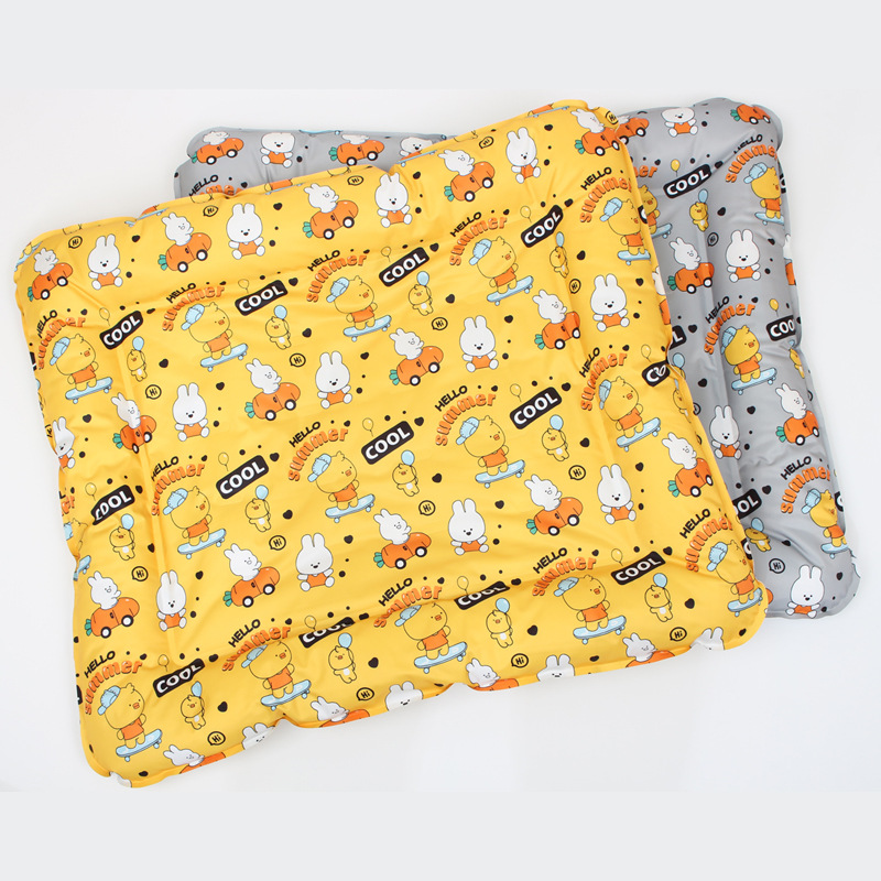 Nido de hielo para mascotas, alfombrilla de hielo para perros, alfombrilla para perros y gatos, producto de enfriamiento de verano, fabricante, cuadrado redondo