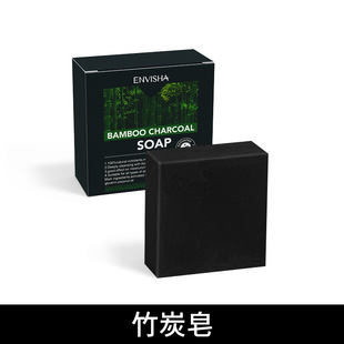 �羳 ENVISHA ��̿�� bamboo charcoal soap 100g