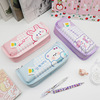 Capacious high quality pencil case for elementary school students, primary and secondary school, wholesale, Korean style