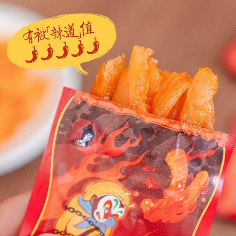 Острый конняку-снэк подарочный набор, вкус «Devil's Spicy», офисный перекус, 30 г