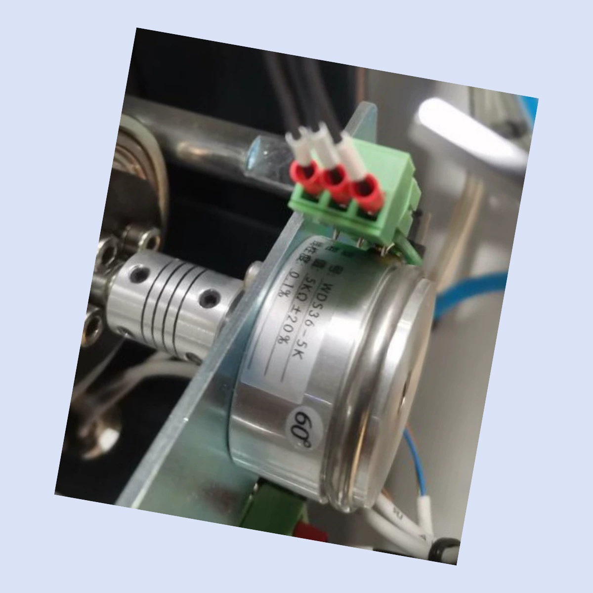 Цена договорная - Датчик угла с самовозвратом, модель 45 градусов GC03-WDS36-5K Номер библиотеки M329835