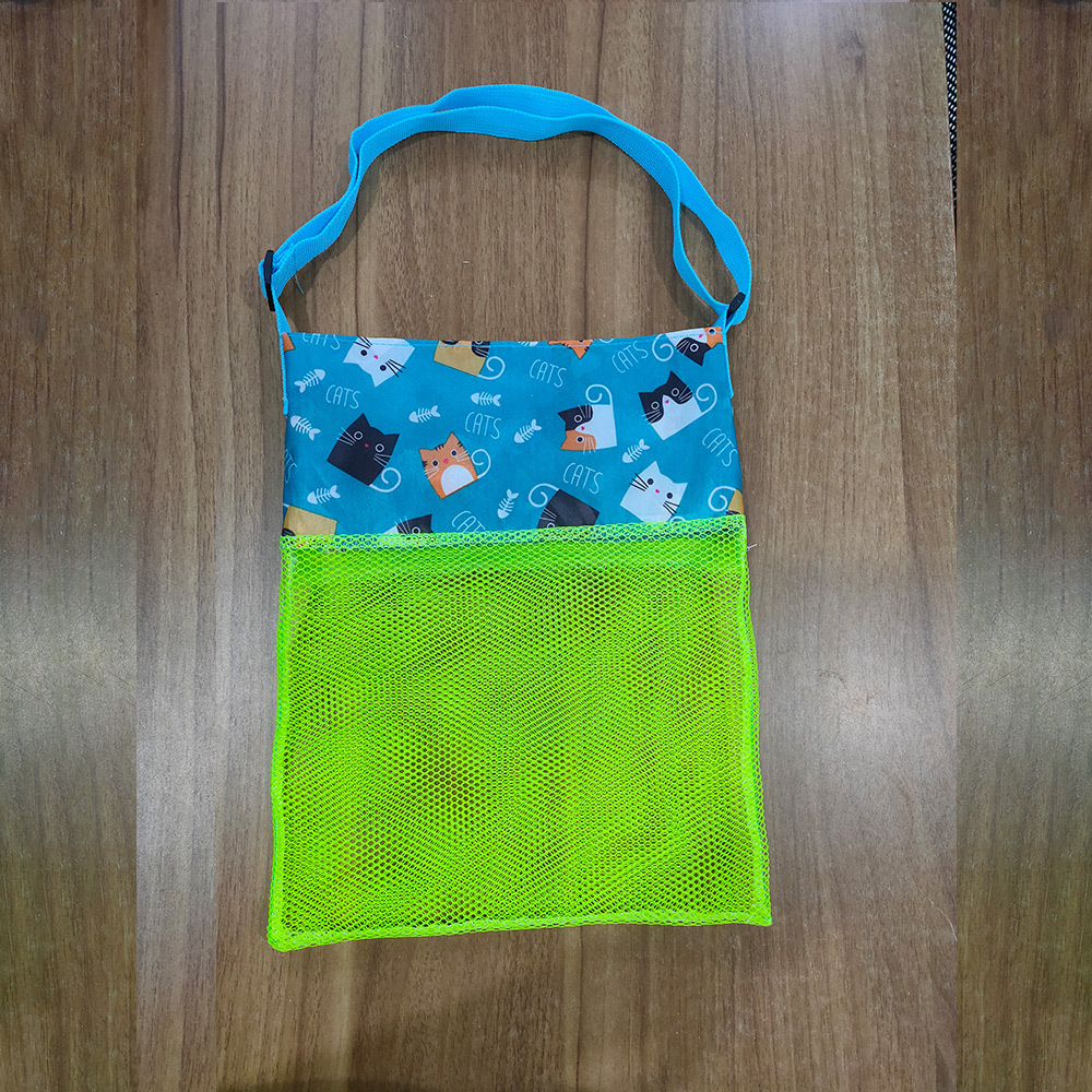 Fábrica al por mayor de múltiples capas de los niños bolsa de almacenamiento de juguete plegable bolsa de almacenamiento portátil bolsa de arena herramienta de excavación bolsa de red