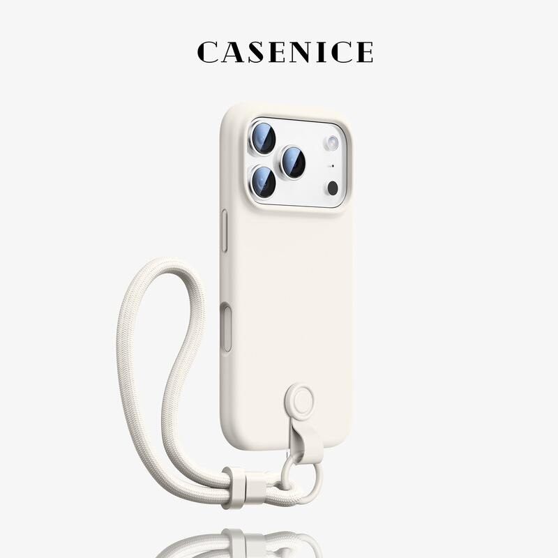Suitable for Iphone17 Mobile Phone Case Apple 16Promax Liquid 15 Silicone 14 Camera 13 Buttons 12 with Lanyard Suitable for Iphone17 Mobile Phone Case Apple 16Promax Liquid 15 Silicone 14 Camera 13 Buttons 12 with Lanyard