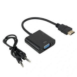 HDMI�DVGA���l�D�Ӿ� hdmi to vga�D�Q�� hdmi vga�D�Ӿ�  �ڰ�ɫ
