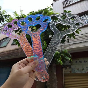 Bump Pattern Love Cat's Claw Decorative Beat Colorful Gradient Transparent Water Wave Rings Cat's Claw Print Beat