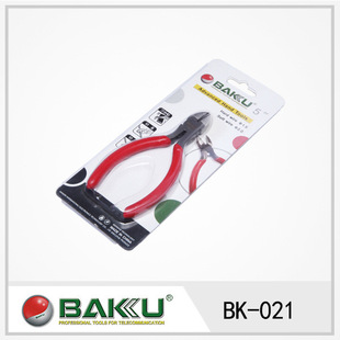 Barku BK-021 plastic handle pliers mini wire cutting pliers diagonal pliers repair industrial grade offset pliers Super Hard 5-inch