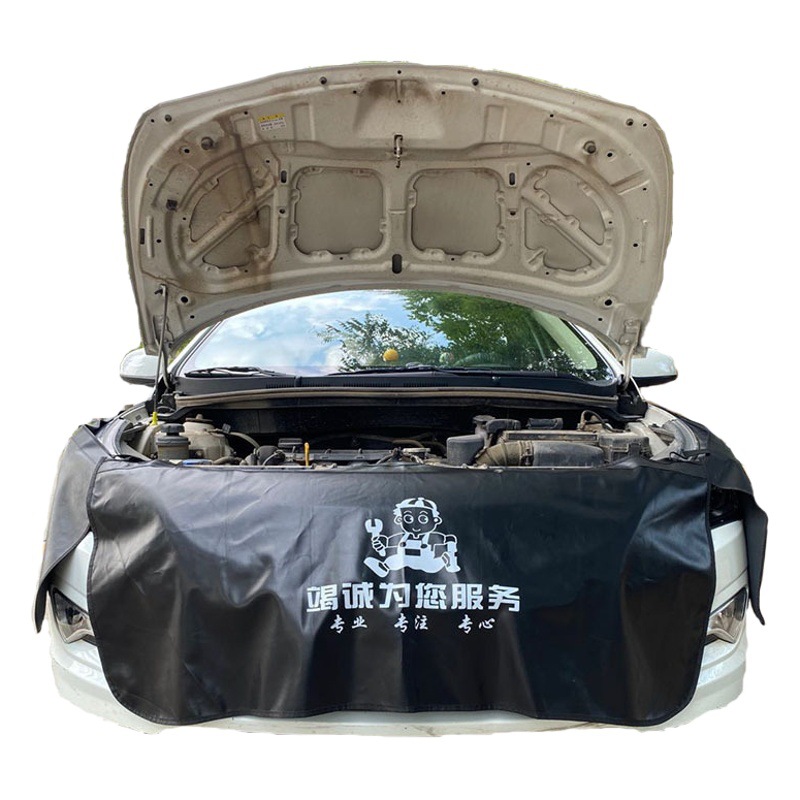 Fender Repair and Maintenance Water-Resistant Leather Fender Protective Pad Wing Panel Car Repair Protective Pad Three-Piece Set Wholesale